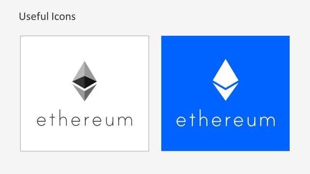 Ethereum Cryptocurrency Logo Presentation