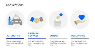 Circular Illustration of Useful Bitcoin Applications