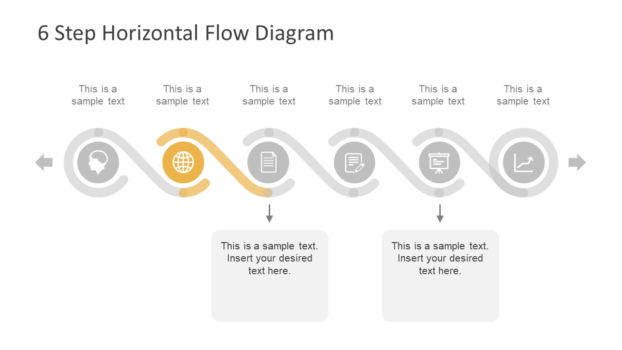 Professional Presentation Process Flow Diagram