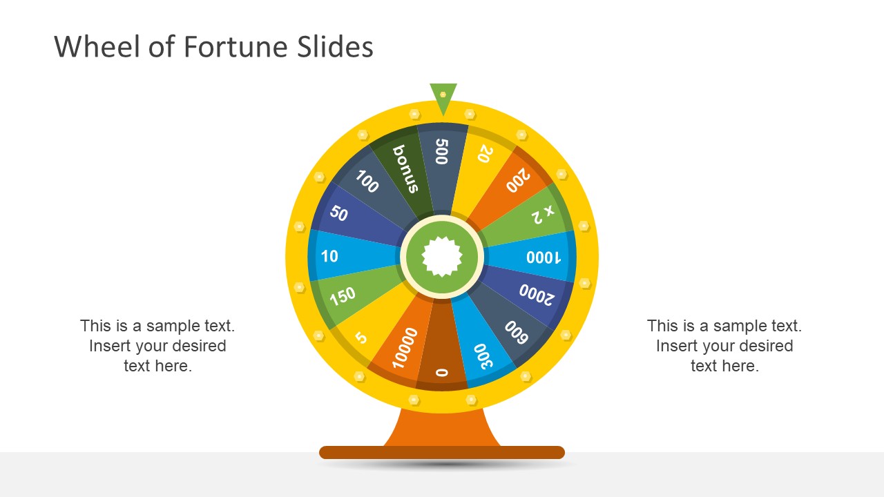 Colorful Wheel Illustration Segments