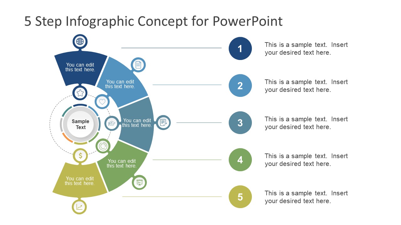 Step Infographic PowerPoint Template SlideModel