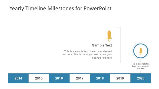 Editable PowerPoint Diagram of Timeline
