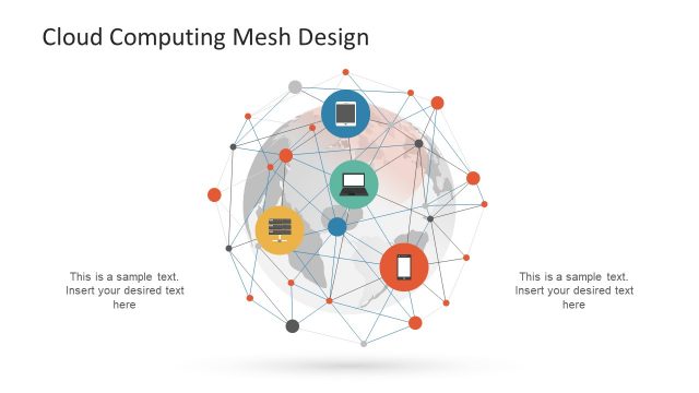 Business PowerPoint Template of Cloud Computing