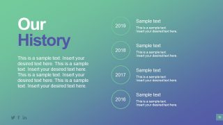 Organizational Information and History Template