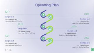 Infographic Vertical Timeline for Planning