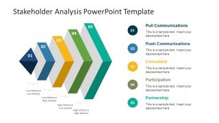 3D Pyramid Template Diagram 