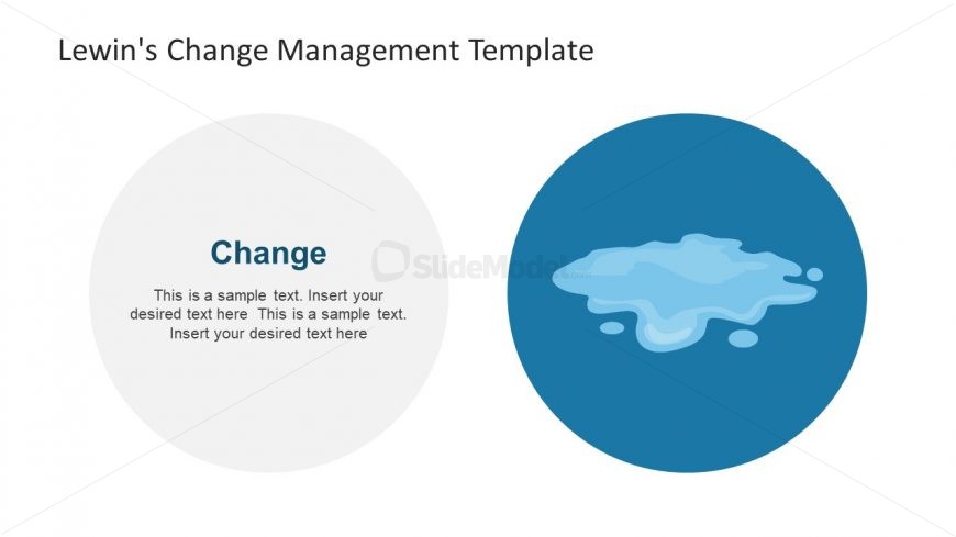 Water Splash Slide of Change Model