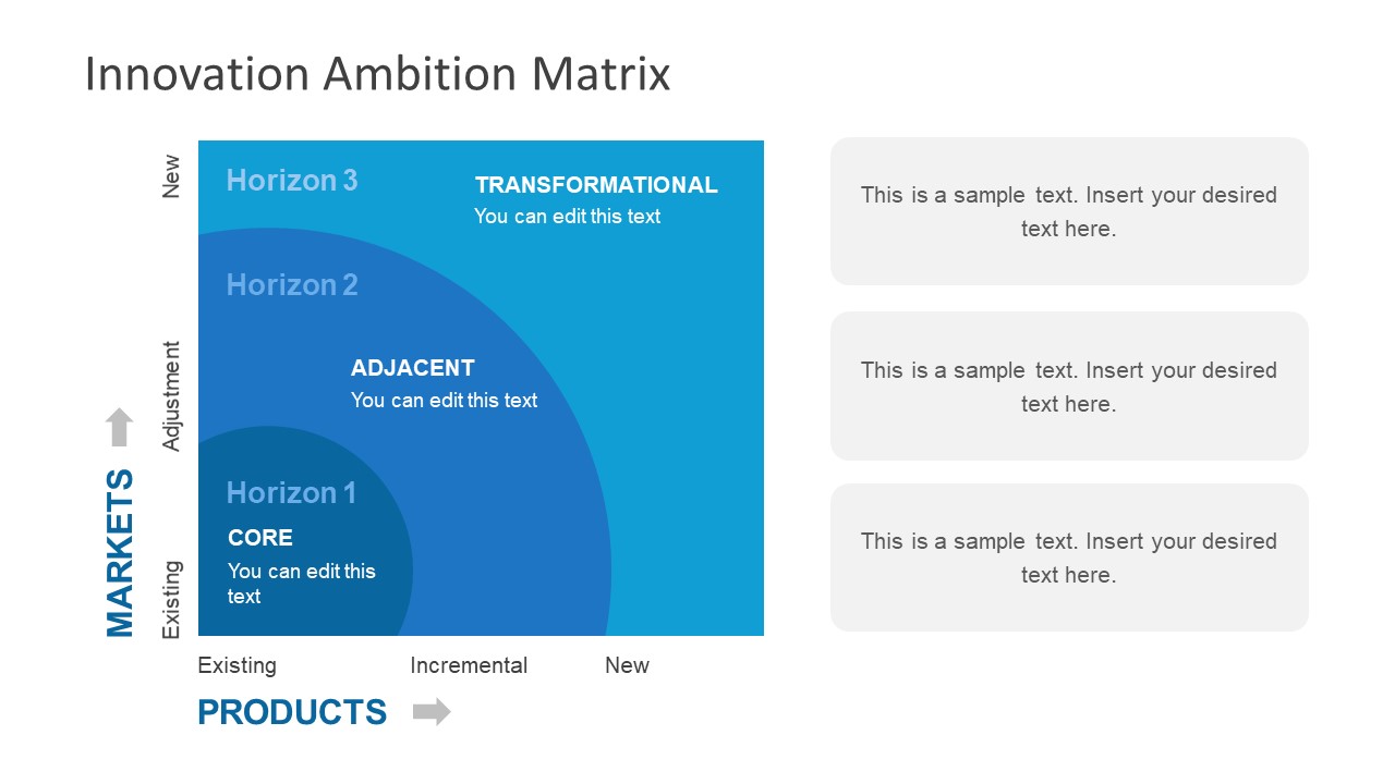 Graphic Matrix Slide Diagram