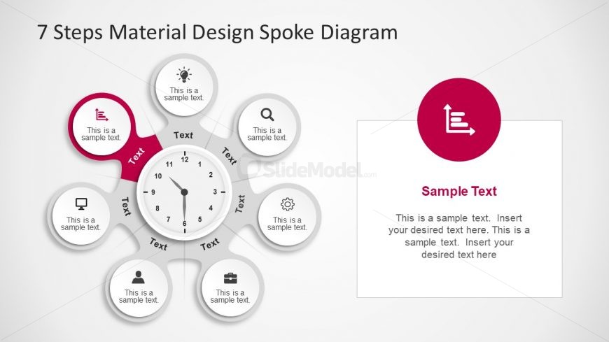 Vector Template of Material Design 