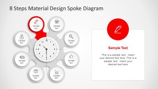 Pen Infographic Icon Presentation 