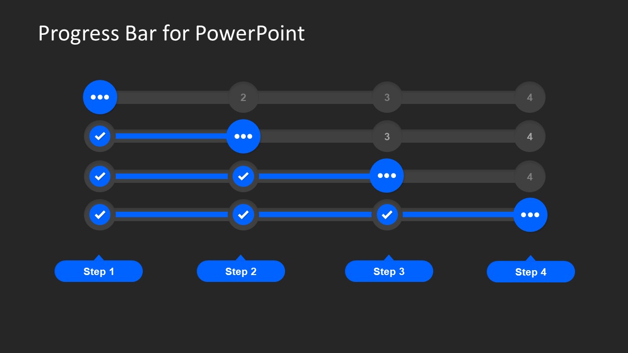 Progress Bar Design PowerPoint Diagram - SlideModel