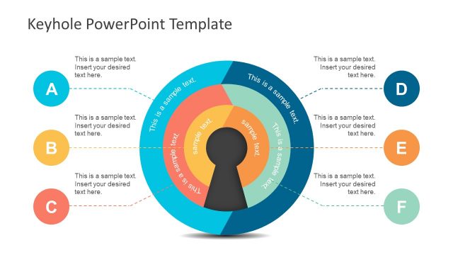 6 Step Circular Diagram PowerPoint Slide
