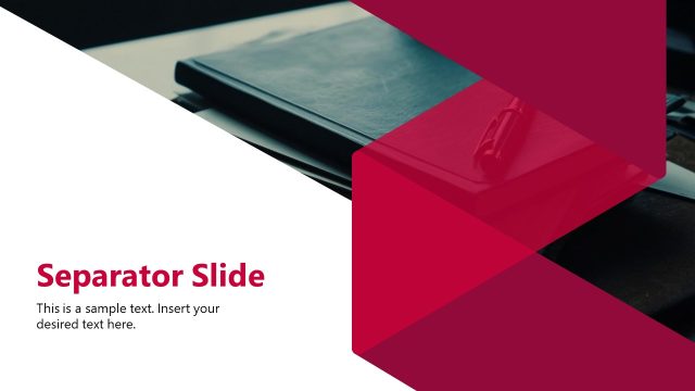 Separator Slide PPT Template for Presentation