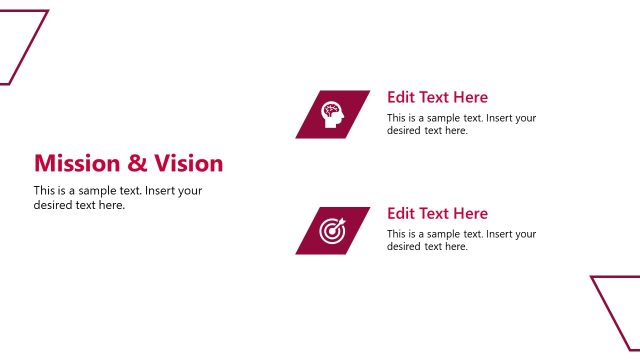 Mission & Vision PPT Slide