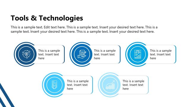 Tools and Technologies Slide in Business Process Management Template