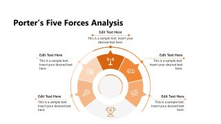 Porter's Five Forces Analysis Industry Analysis PPT Template