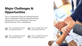 Challenges and Opportunities in Industry Analysis PowerPoint Template
