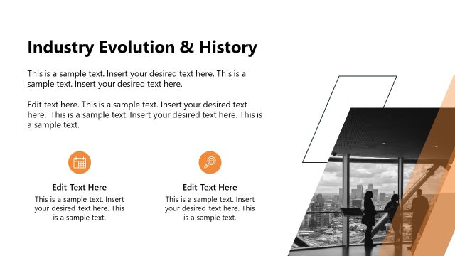 Industry Evolution Slide PPT Template