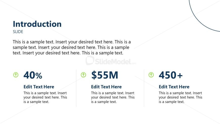 Customizable Company Profile PPT Slide