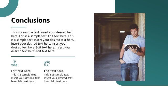 Conclusion Slide – Academic Defense PPT Template