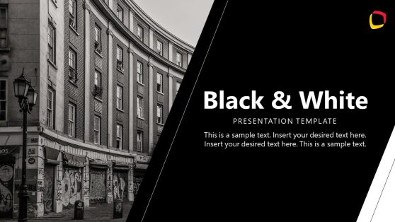 Black & White PowerPoint Template