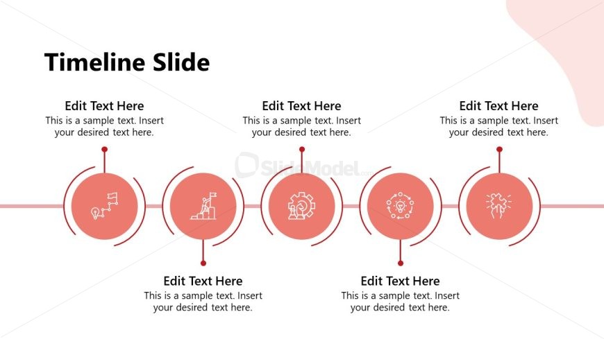 Project Overview Presentation Template - Timeline Slide