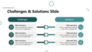 Problems & Solution Slide for Knowlegde Management Presentation