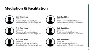 Conflict Resolution PPT Template Slide 