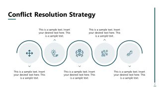 Conflict Resolution Slide Template 