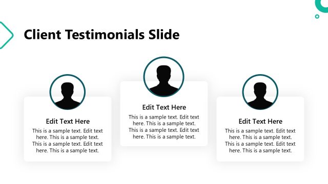 Client Testimonials PPT Slide – Digital Marketing Proposal