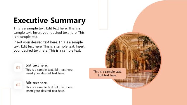 Executive Summary PPT Slide