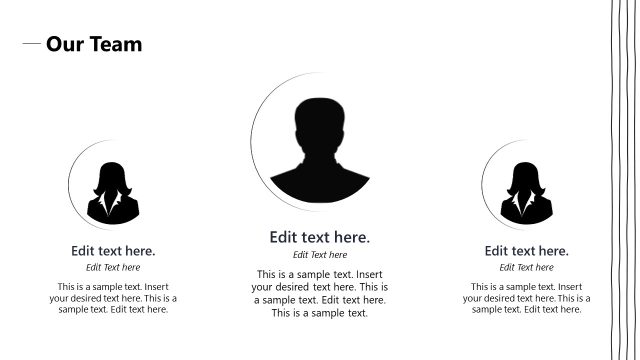 Our Team Slide – Hotel Company Profile Template