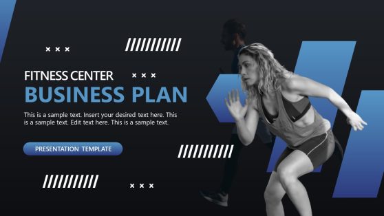 Fitness Center Business Plan PowerPoint Template