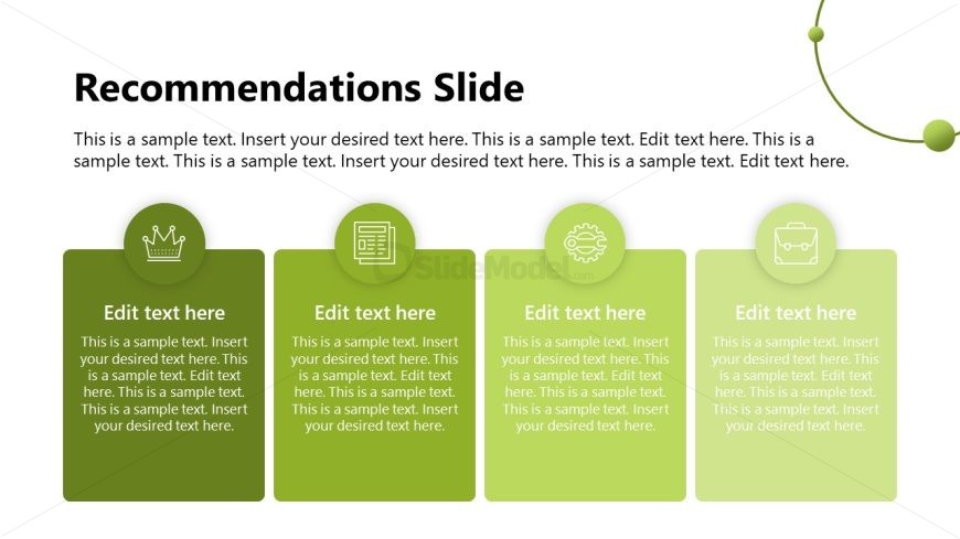 Presentation Slide for Environmental Impact Template