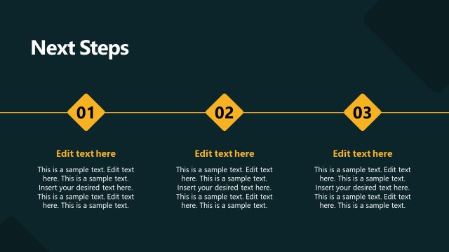 Slide for Presenting Next Steps