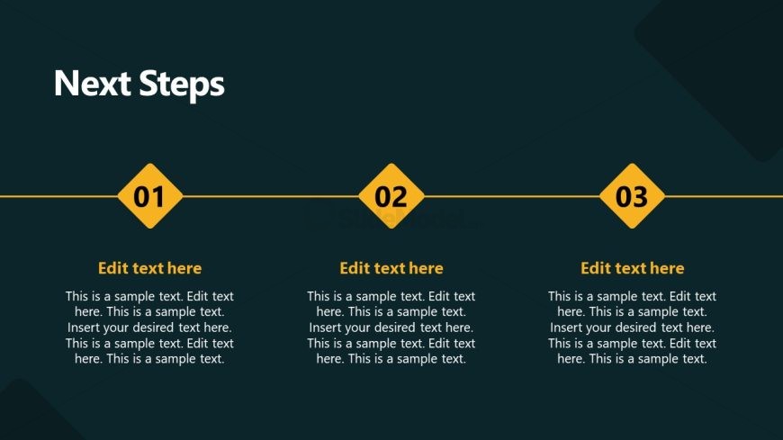 Linear Diagram for Next Steps Presentation 