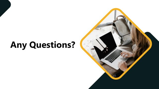 Q&A PowerPoint Slide – Weekly Project Update Template