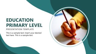 Education Primary Level Presentation Template