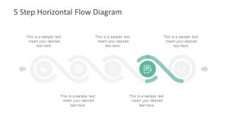 Phases Horizontal Process Flow Diagram Slidemodel Riset