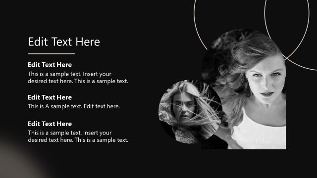 Hair Business Plan Template for Presentation