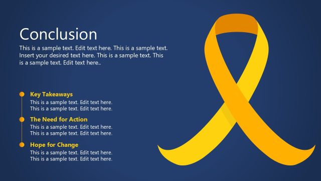 Conclusion Slide – World Suicide Prevention Day Template