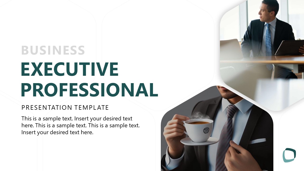 Business Presentation Template - Engaging Title Slide