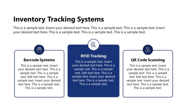 Inventory Tracking System Slide PPT Template