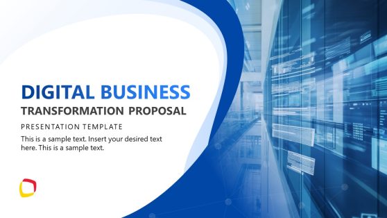 Digital Business Transformation Proposal PowerPoint Template