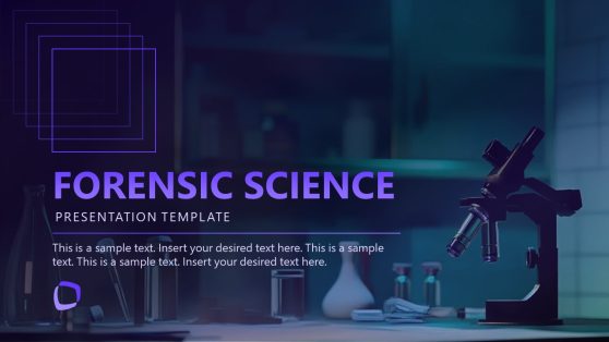 Editable Forensic Science PPT Template