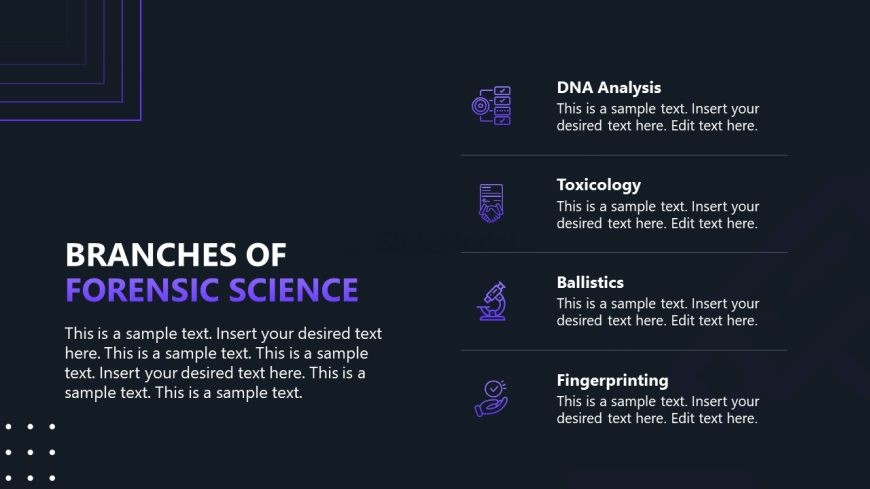 Forensic Science Template for PowerPoint