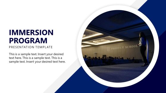 Immersion Program PowerPoint Template