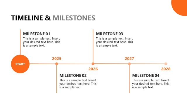 Timeline & Milestones SLide – Distributor Onboarding Presentation