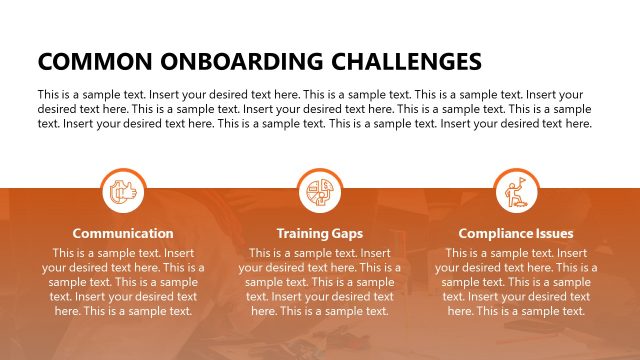 Common Onboarding Challenges PPT Slide
