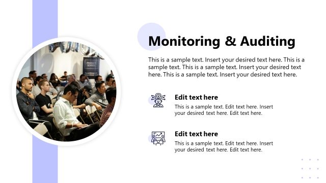 Monitoring and Auditing Slide – Procedures Handbook Template